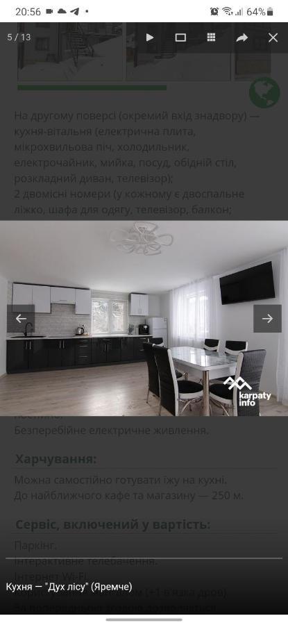 Дух Лісу Villa Yaremche Eksteriør billede